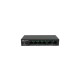 Reyee 6-Port PoE Desktop Unmanaged Metal Switch (6x 10/100Mbps, 54W) (RG-ES106D-P-V2)