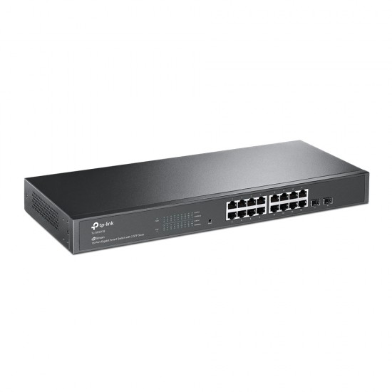 TP-Link TL-SG2218 Omada JetStream 16-Port Gigabit Smart Switch with 2 SFP Slots (Rackmount)