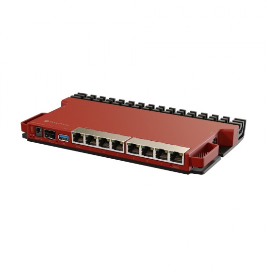 MikroTik RouterBoard L009UiGS-RM (8x 1G RJ45, 1x 2.5G SFP, 1x PoE-out)