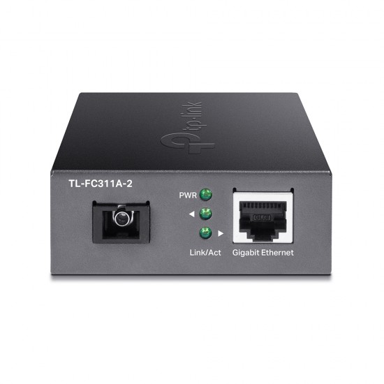 TP-Link TL-FC311A-2 Gigabit WDM Media Converter (1x RJ45, 1x SC)