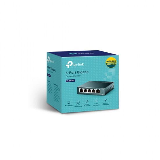 TP-Link TL-SG105 5-Port 10/100/1000Mbps Desktop Switch