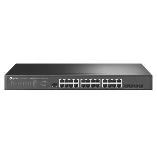 TP-Link TL-SG3428X-M2 Omada JetStream 24-Port 2.5G L2+ Managed Switch, 4-Port 10GE SFP+