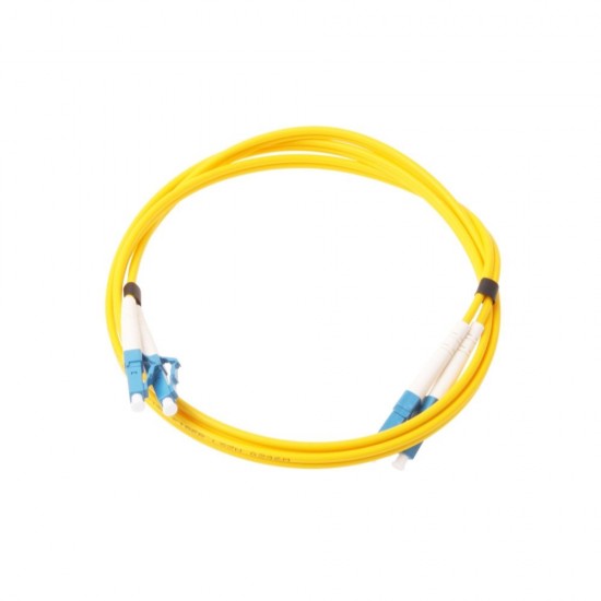 FiberTechnic Fiber Patch Cord Singlemode LCupc/LCupc Duplex, 5m