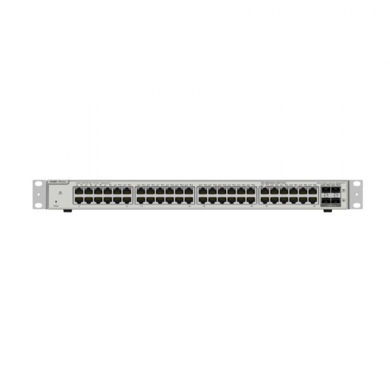 Reyee 48-Port L2 Managed Switch with 4 10G SFP+ (RG-NBS3200-48GT4XS)