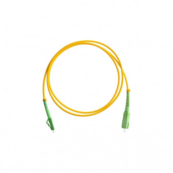 FiberTechnic Fiber Patchcord Singlemode SCapc/LCapc G.652D, Simplex, 2m