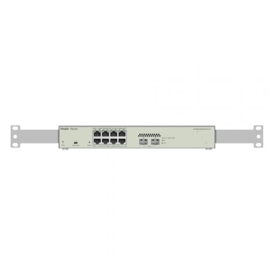 Reyee 8-Port Gigabit PoE+ L2 Managed Switch with 2 SFP Ports (RG-NBS3100-8GT2SFP-P-V2)