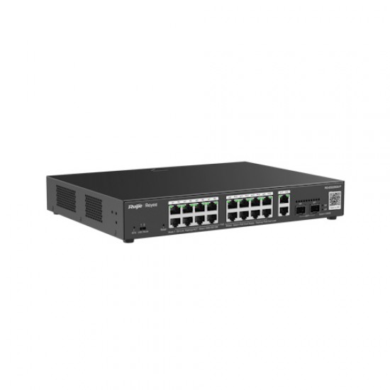 Reyee RG-ES220GS-P 20-Port Gigabit Managed PoE+ Switch (16x PoE+, 250W)