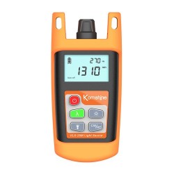 KOMSHINE FTTH Toolbox {FB-TOOL-KM-KFH-63D} with KLS25 light Source and KPM25 Power Meter