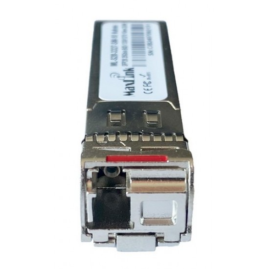 TEST2MaxLink 25G SFP28 optical module (ML-S28-3327-SM-10), 1330-1270nm, SM, BIDI, 10km, 1x LC connectors TEST2MaxLink 25G SFP28 optical module (ML-S28-3327-SM-10), 1330-1270nm, SM, BIDI, 10km, 1x LC connectors