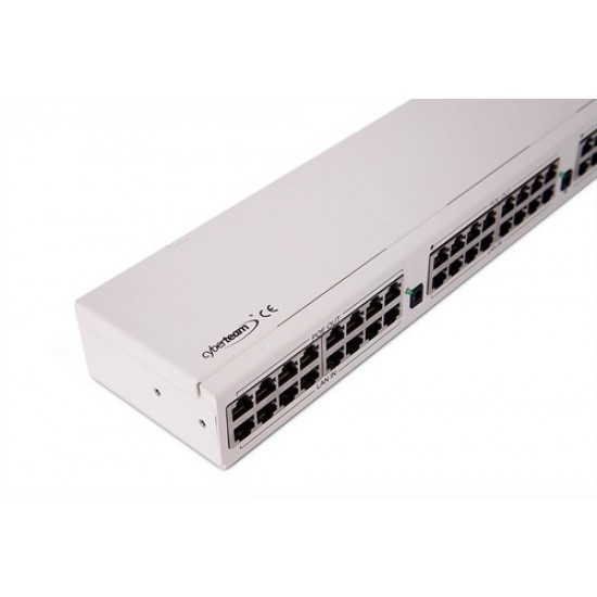 24 Port Adapter PoE RACK 19 Gigabit