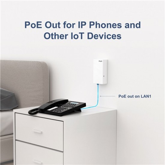 Ruijie {RG-AP180P-L}, Wi-Fi 6 Dual-Radio 2.976 Gbps Wall Plate AP Ruijie {RG-AP180P-L}, Wi-Fi 6 Dual-Radio 2.976 Gbps Wall Plate AP
