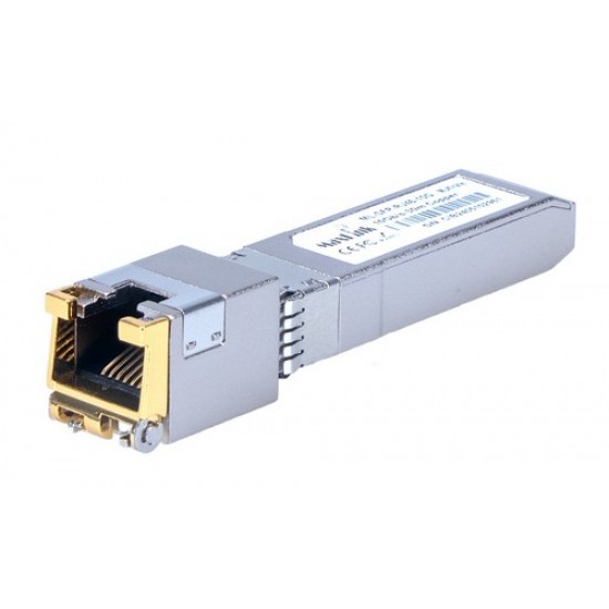 MaxLink {ML-SFP-RJ45-10G} SFP+ 1/2.5/5/10G copper module, RJ-45, 30m, 10Gbps MaxLink {ML-SFP-RJ45-10G} SFP+ 1/2.5/5/10G copper module, RJ-45, 30m, 10Gbps