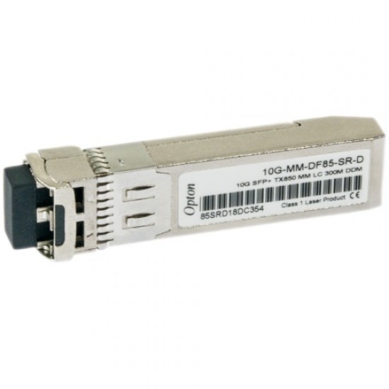 Optical Module 10G SFP+, Multimode, 850nm, 300m, 2x LC connector, DDM