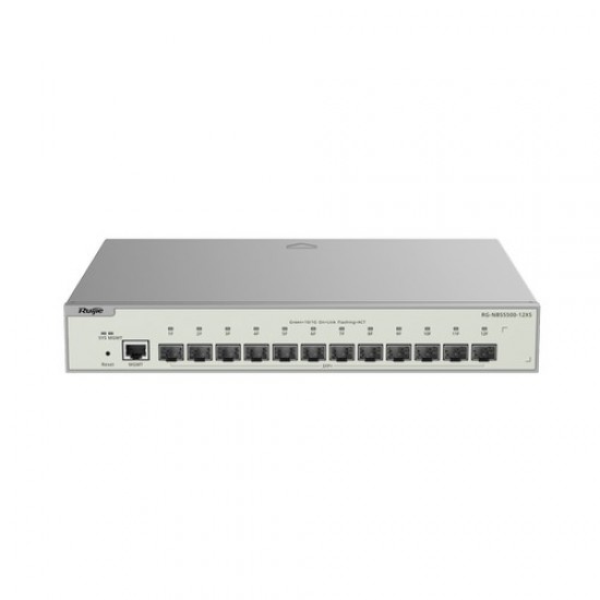 Reyee {RG-NBS5500-12XS}, 12-Port Full 10G SFP+ Layer 3 Managed Switch