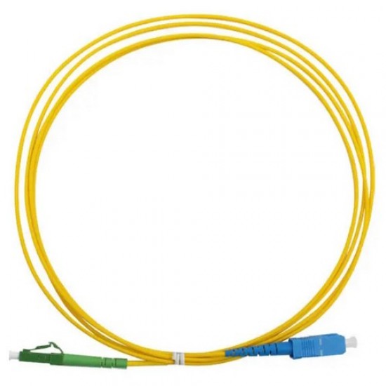 Fiber Patch Cord {FB-PC-SM-LCASCU-SX-1} Singlemode LCapc/SCupc Simplex, LSZH, 1m